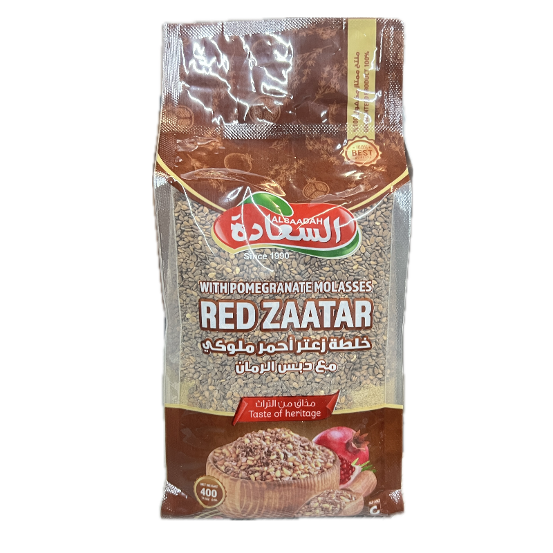 Al Saadah Red Zaatar With Pomegranate 400 x 20 bag Main Image